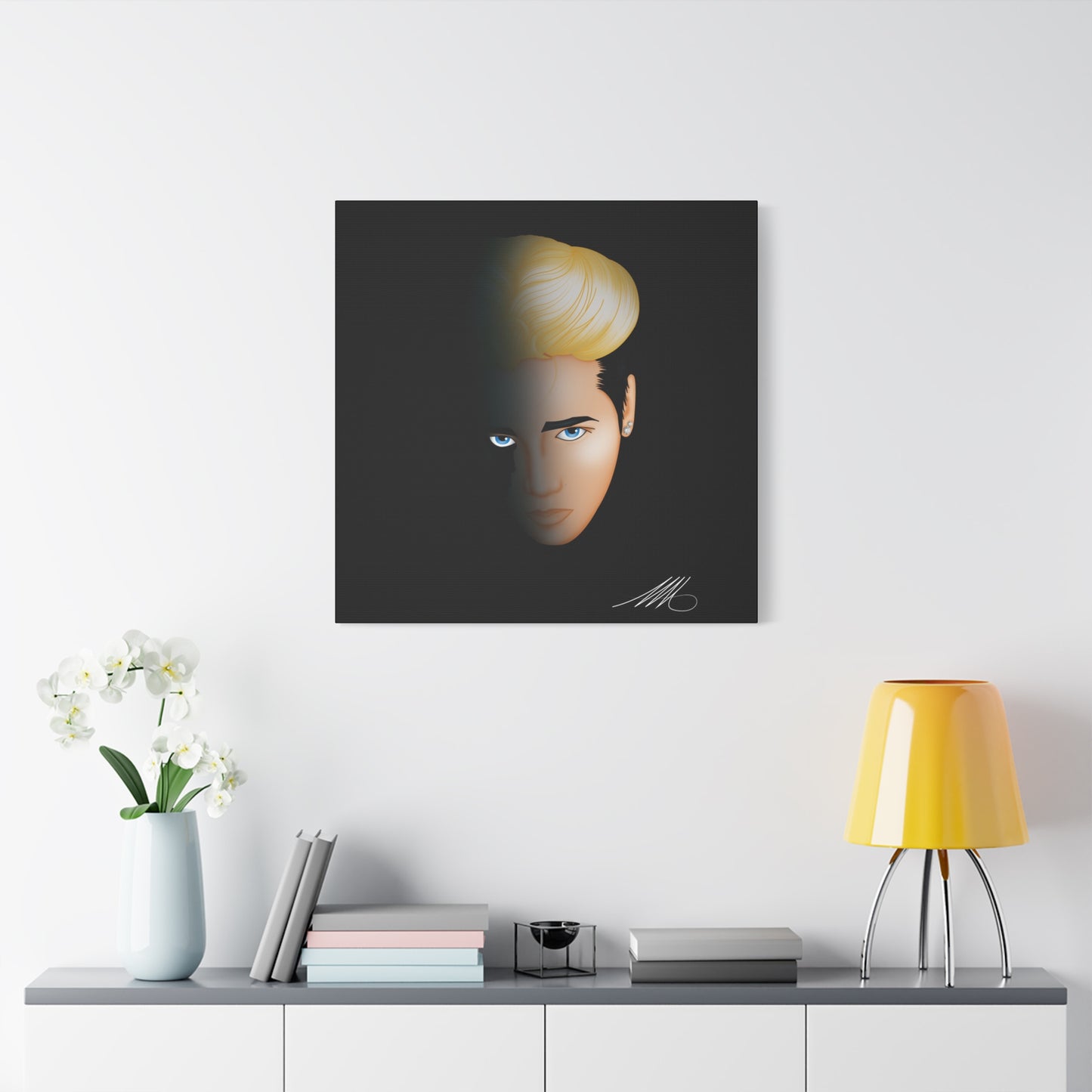 JW fanart Matte Stretched Wall Art