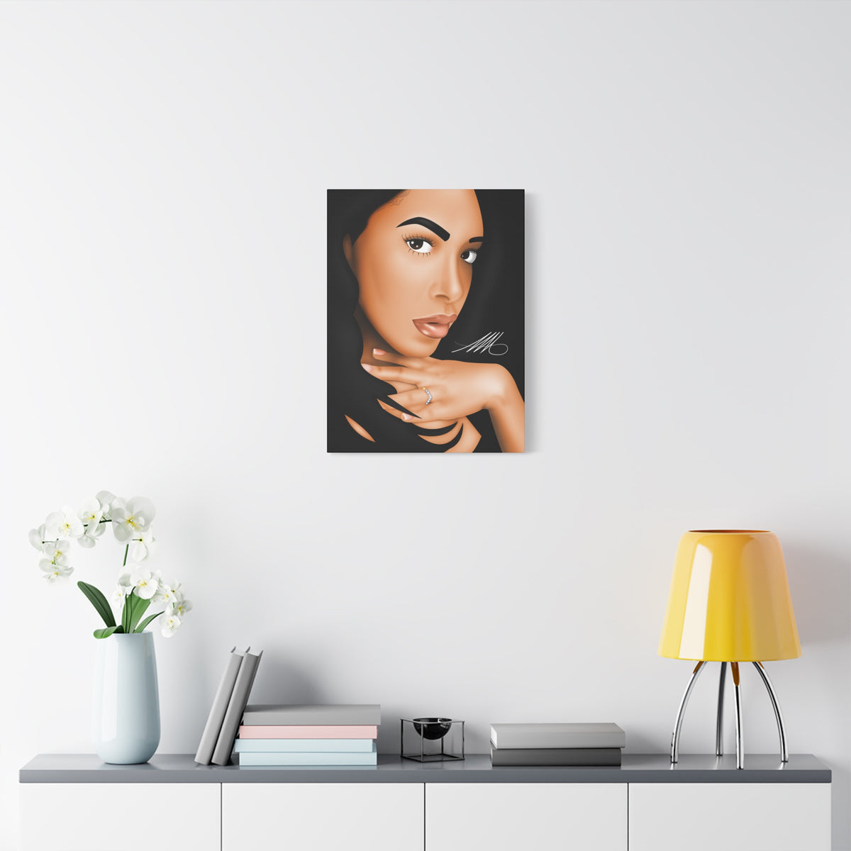Babygirl Matte Canvas Wall Art – Stretched 1.25"