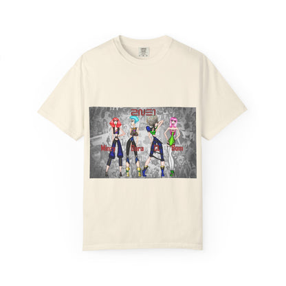 Anime-Inspired Fashion Characters Graphic T-Shirt