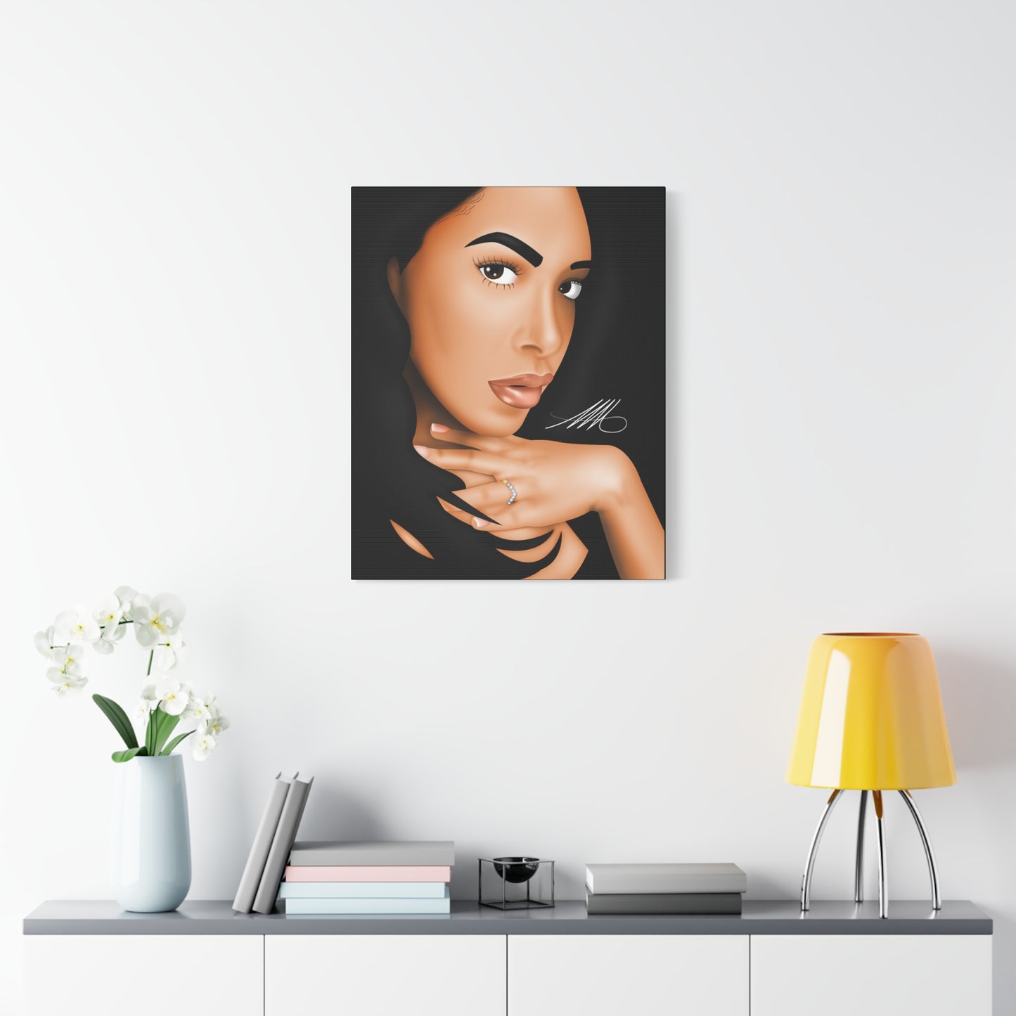 Babygirl Matte Canvas Wall Art – Stretched 1.25"