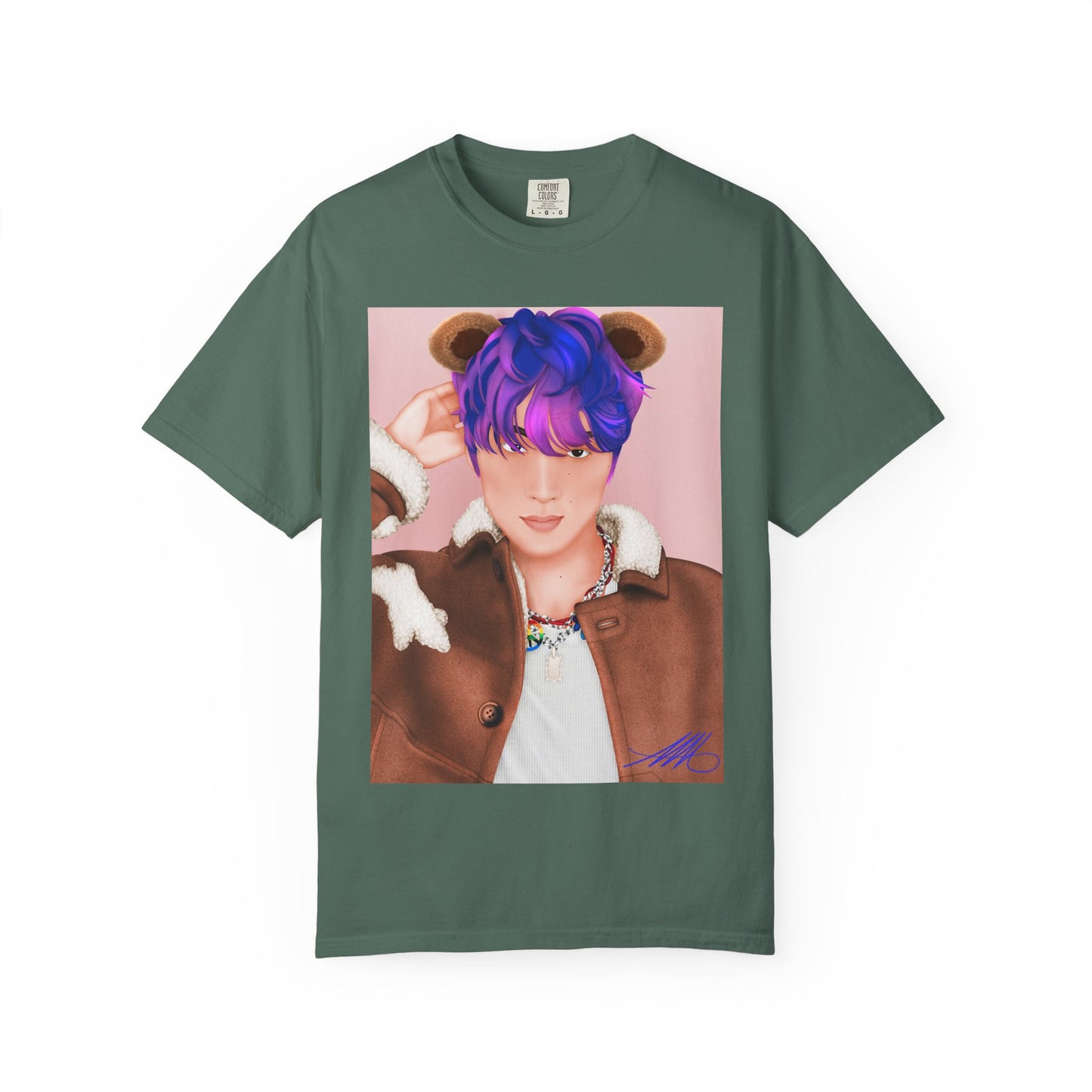 Haechan fan art T-Shirt OG Teddy bear version