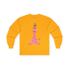 Petal Gown Long Sleeve T-Shirt