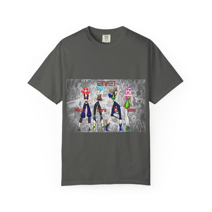 Anime-Inspired Fashion Characters Graphic T-Shirt