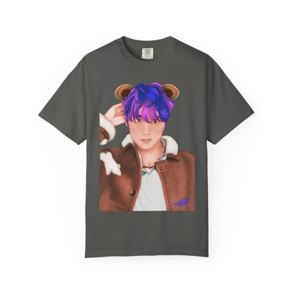 Haechan fan art T-Shirt PNG Teddy bear version