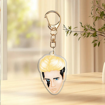 JW Epoxy Keychain