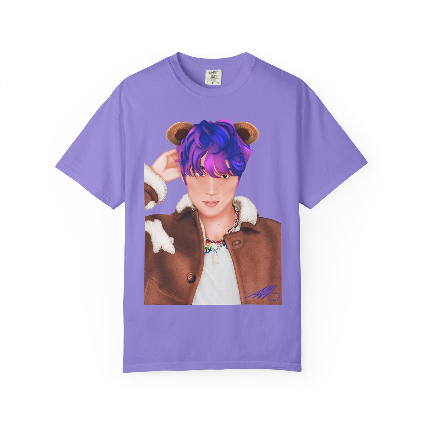 Haechan fan art T-Shirt PNG Teddy bear version