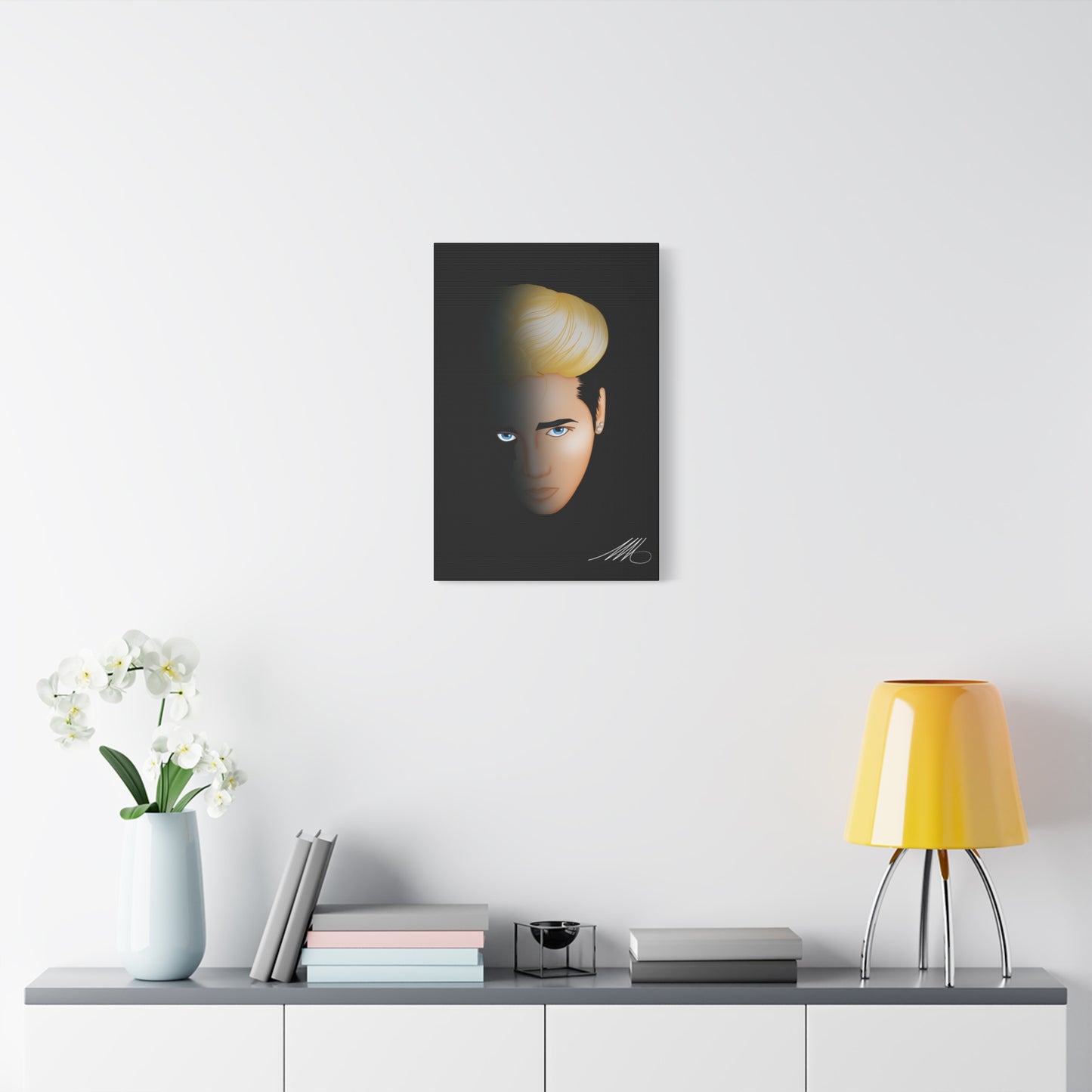 JW fanart Matte Stretched Wall Art