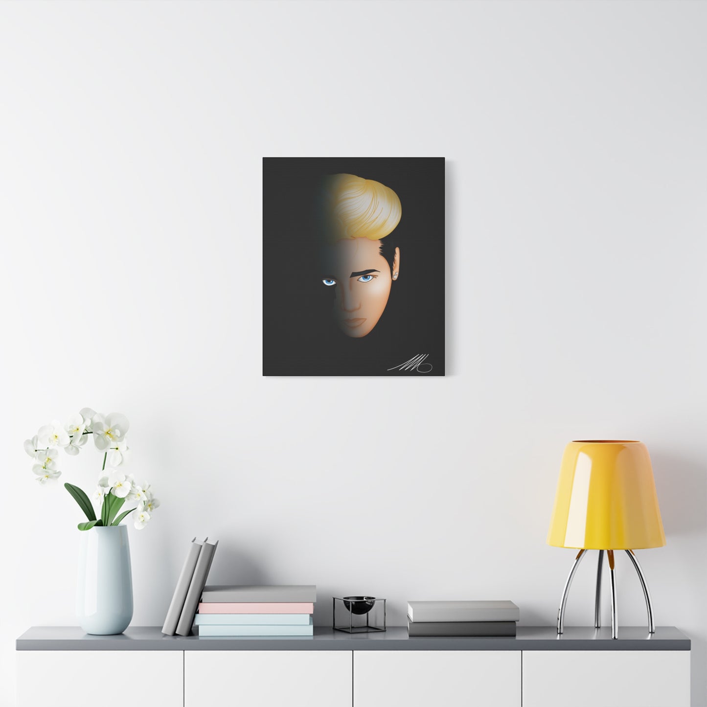JW fanart Matte Stretched Wall Art