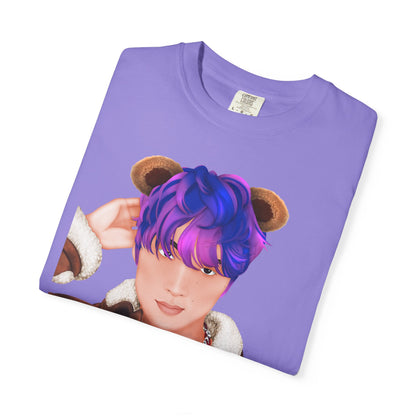Haechan fan art T-Shirt PNG Teddy bear version