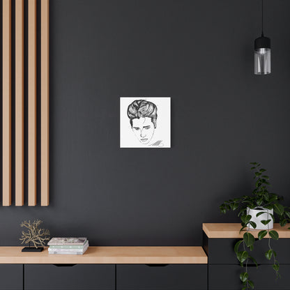 JW fanart Sketch on Matte Stretched Canvas