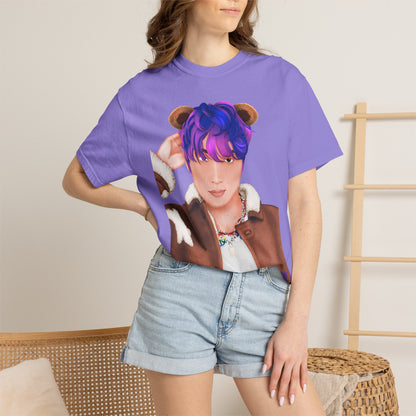 Haechan fan art T-Shirt PNG Teddy bear version