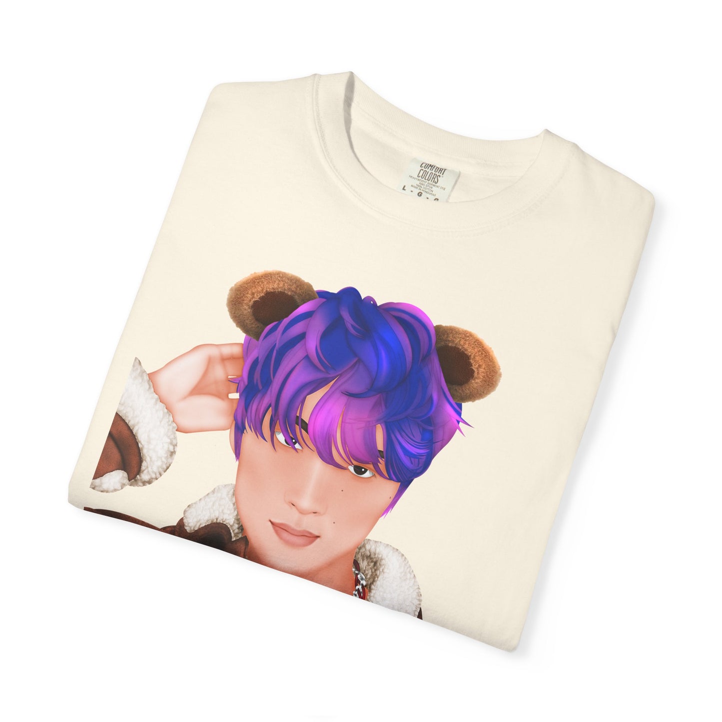 Haechan fan art T-Shirt PNG Teddy bear version