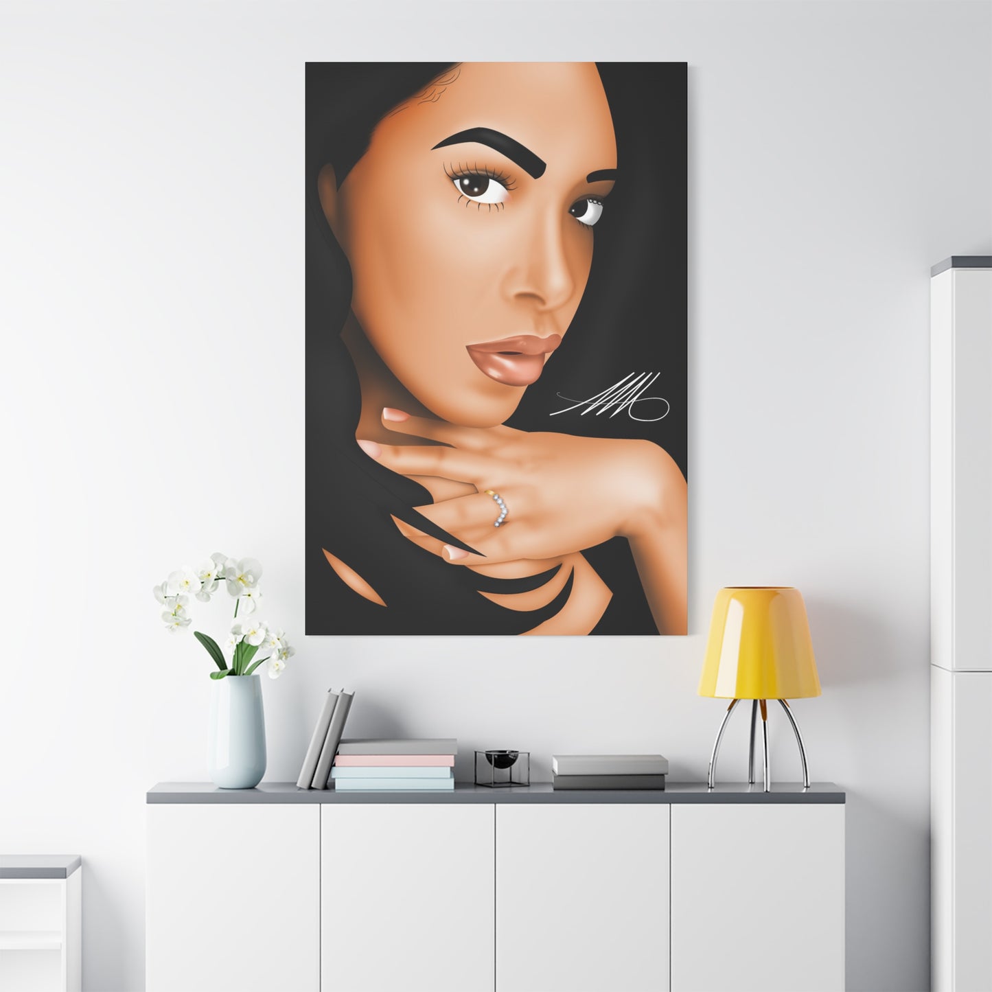 Babygirl Matte Canvas Wall Art – Stretched 1.25"
