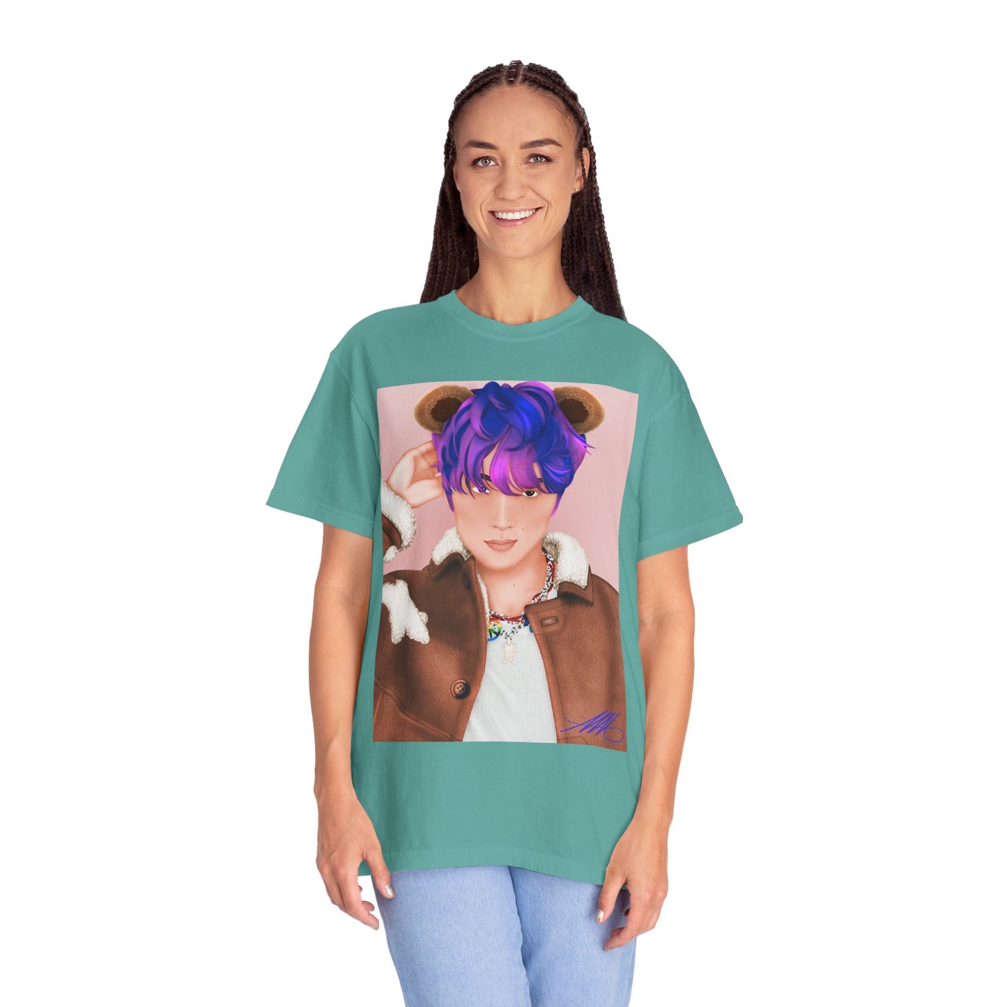 Haechan fan art T-Shirt OG Teddy bear version